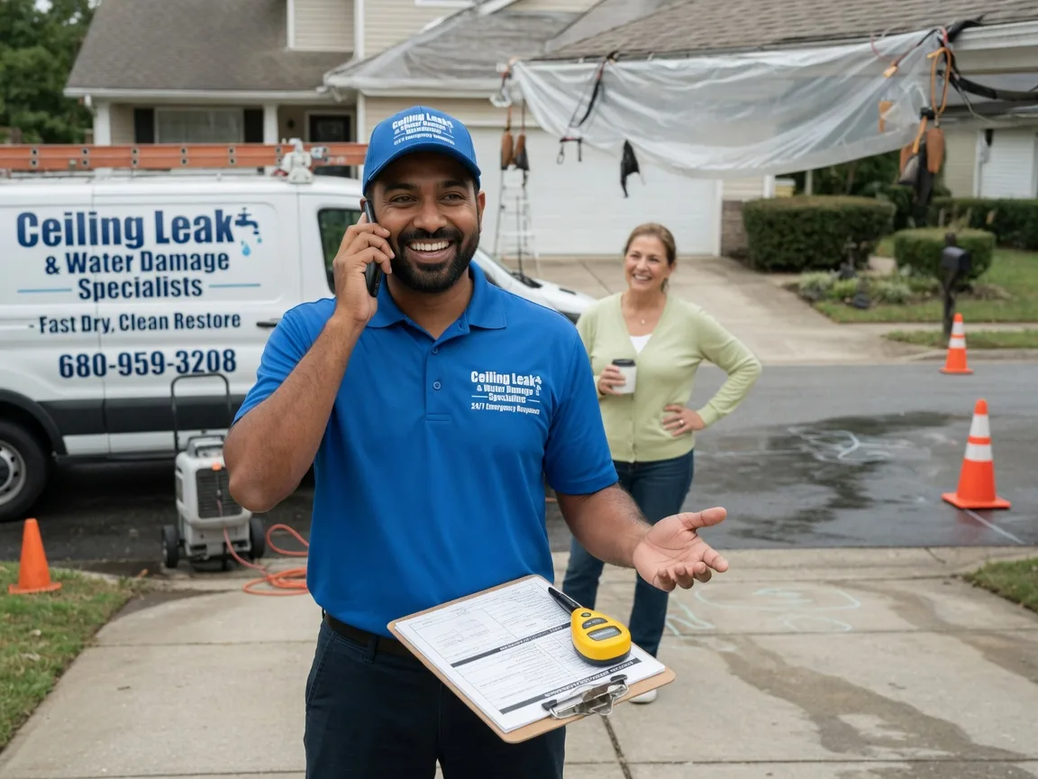 Ceiling Leak Cleanup Kandiyohi, MN FAQs